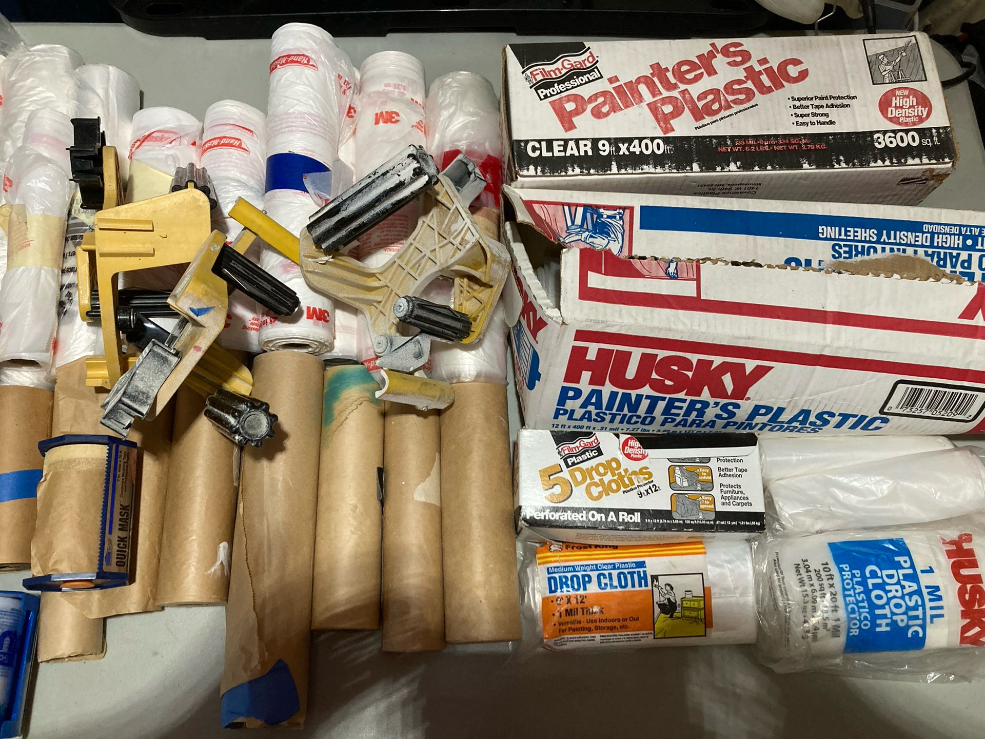 Painting Masking paper, plastic surface protector