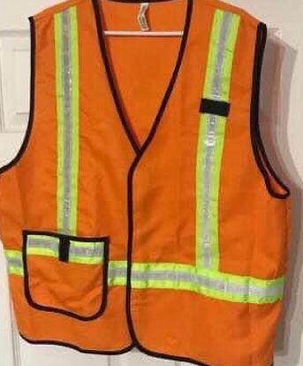 Emergency Vest Adult One Size Fits Most just $3