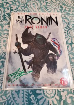 Last Ronin Lost Years #1 Aaron Bartling SMZ Comics Retail Exclusive Cover Signed