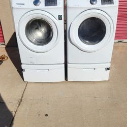 Samsung Washer And Dryer Set 