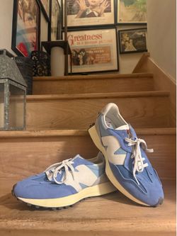 New Balance Men’s 327 Performance Running Shoes (Laguna Blue, M-10.5US)