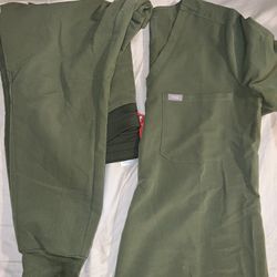 Green FIGS Scrubs