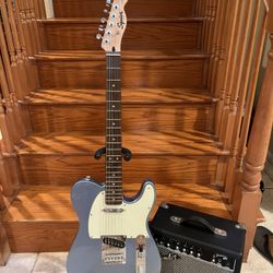 Squier Telecaster Guitar (Brand New) W/ Fender Amp