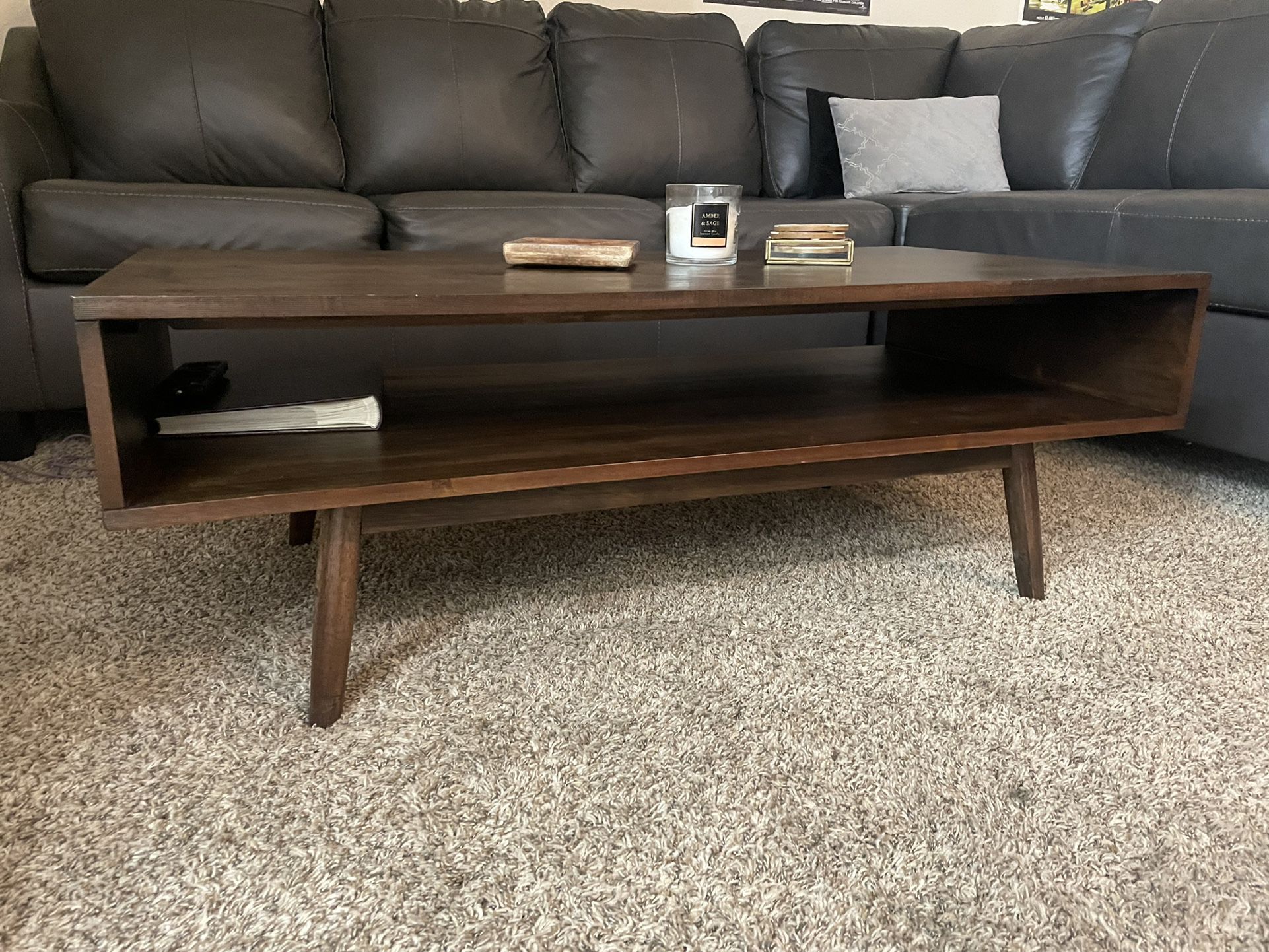 Leather Sectional