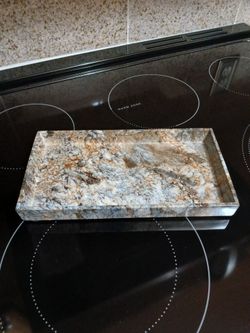 Faux Stone Trinket Tray