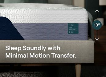 13” Nectar premier foam mattress - king