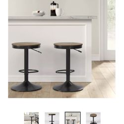 TAUNTON ADJUSTABLE GAS LIFT STOOL