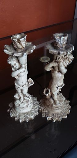 Candle Holders Angels
