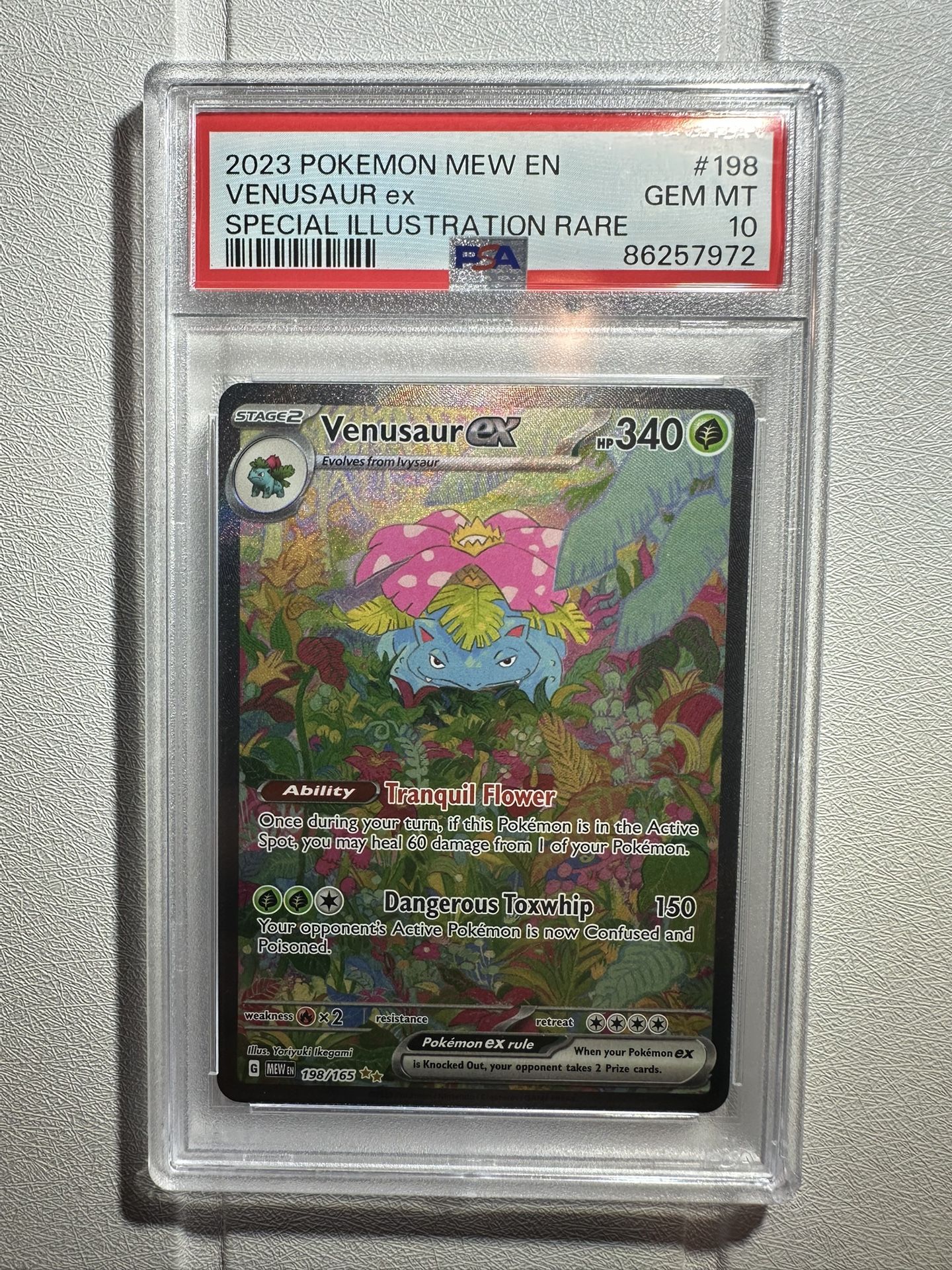 Venusaur Ex 151 PSA 10