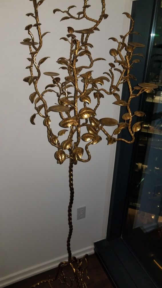 Z gallerie chandelier. Candle holder