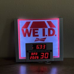 Budweiser Beer Sign