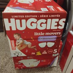 Huggies Little Movers Size 5 ( 58 Count)