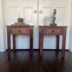 Wooden Side Tables  OFFERS WELCOME