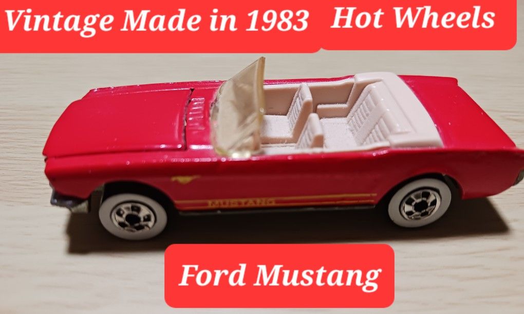 VINTAGE HOT WHEELS CARS, INFO ON EACH PHOTO, WILL SELL SEPARATELY OR TOGETHER, PRICE PER CAR