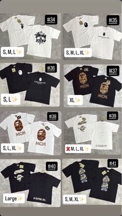 Bape t-shirts