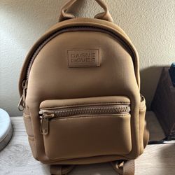 Dagne Dover Camel Dakota Neoprene Backpack
