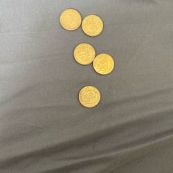 chucky cheese coines  for nostalgic    memories 