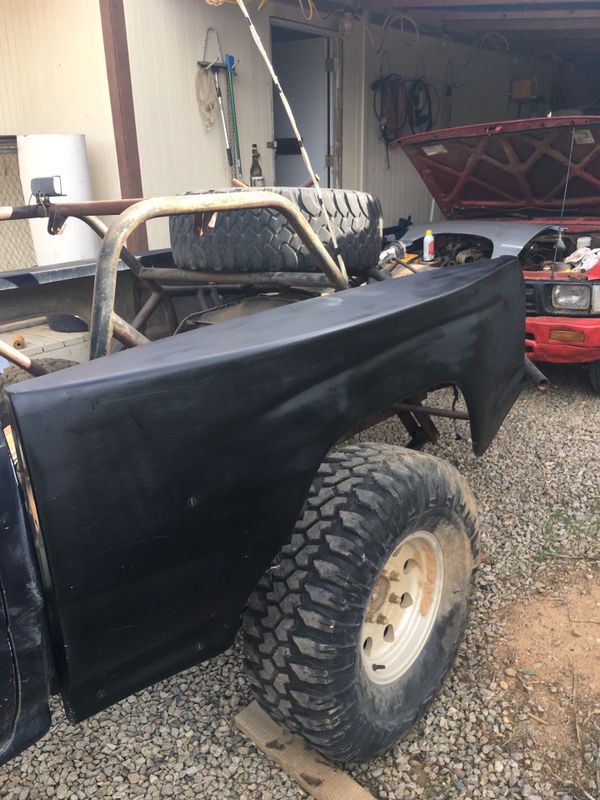 Toyota Fiberglass Prerunner Baja Trophy Truck Fenders Bed Sides Hood