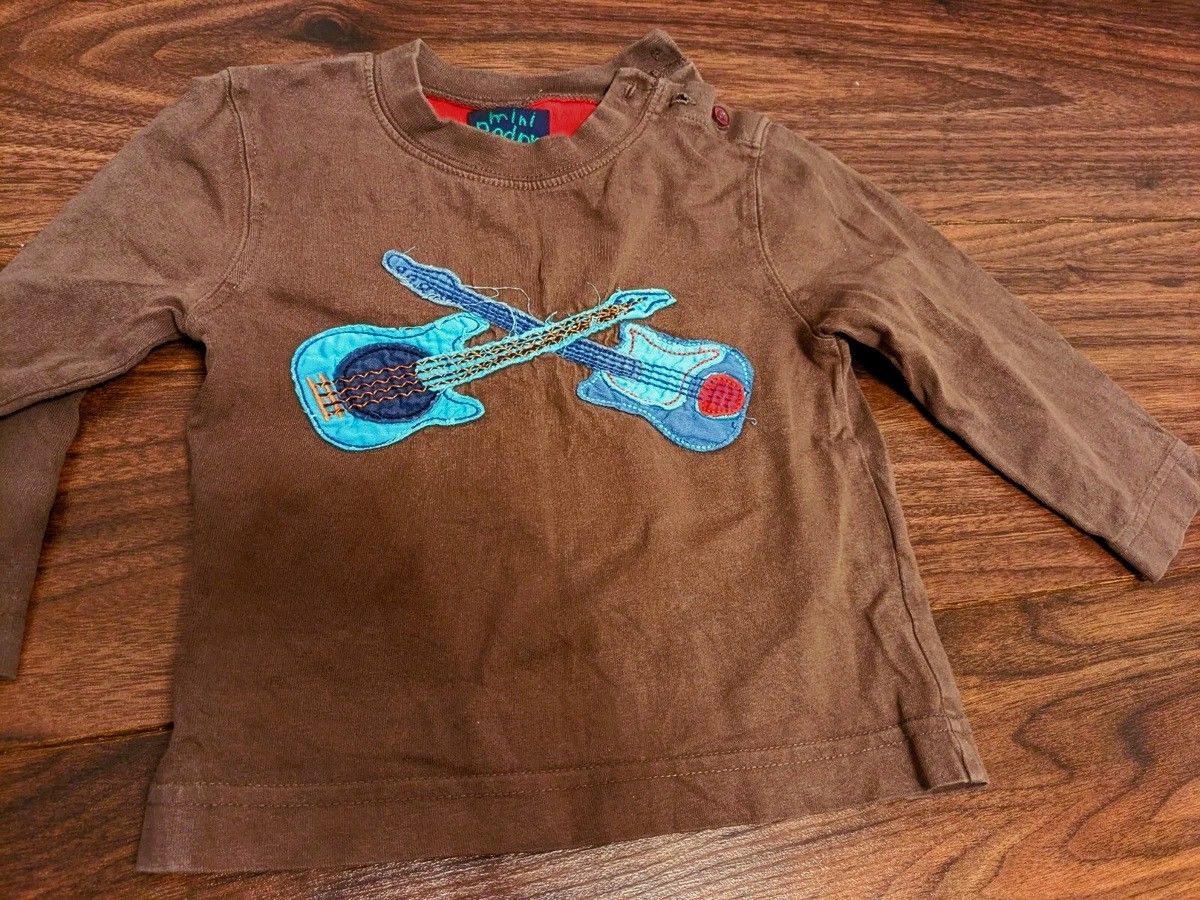 Mini Boden boys long sleeve t tee shirt top Sweatshirt Size 9/10 Y graphic application guitars 