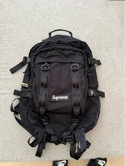 Supreme logo backpack SS26