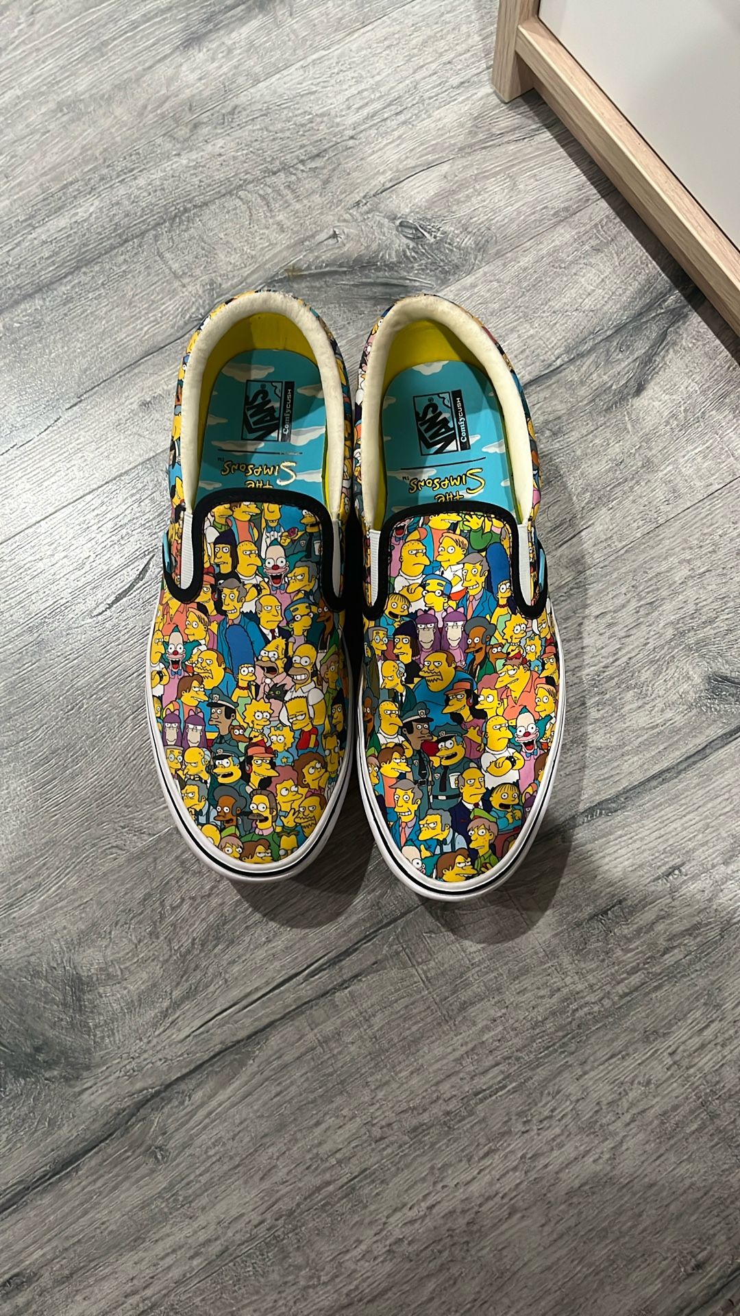 Mens Vans Simpsons Size 11