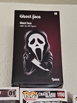 Ghost face light up LED figure