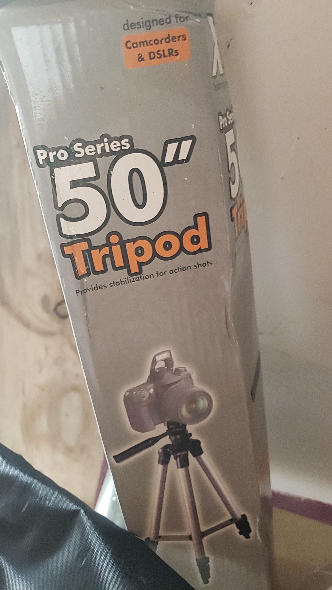 Camcorders stabilization 50' Tripod