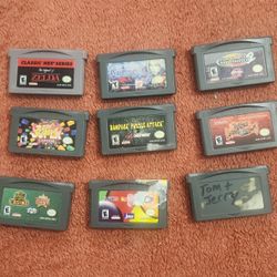 9 Gameboy Advance Games