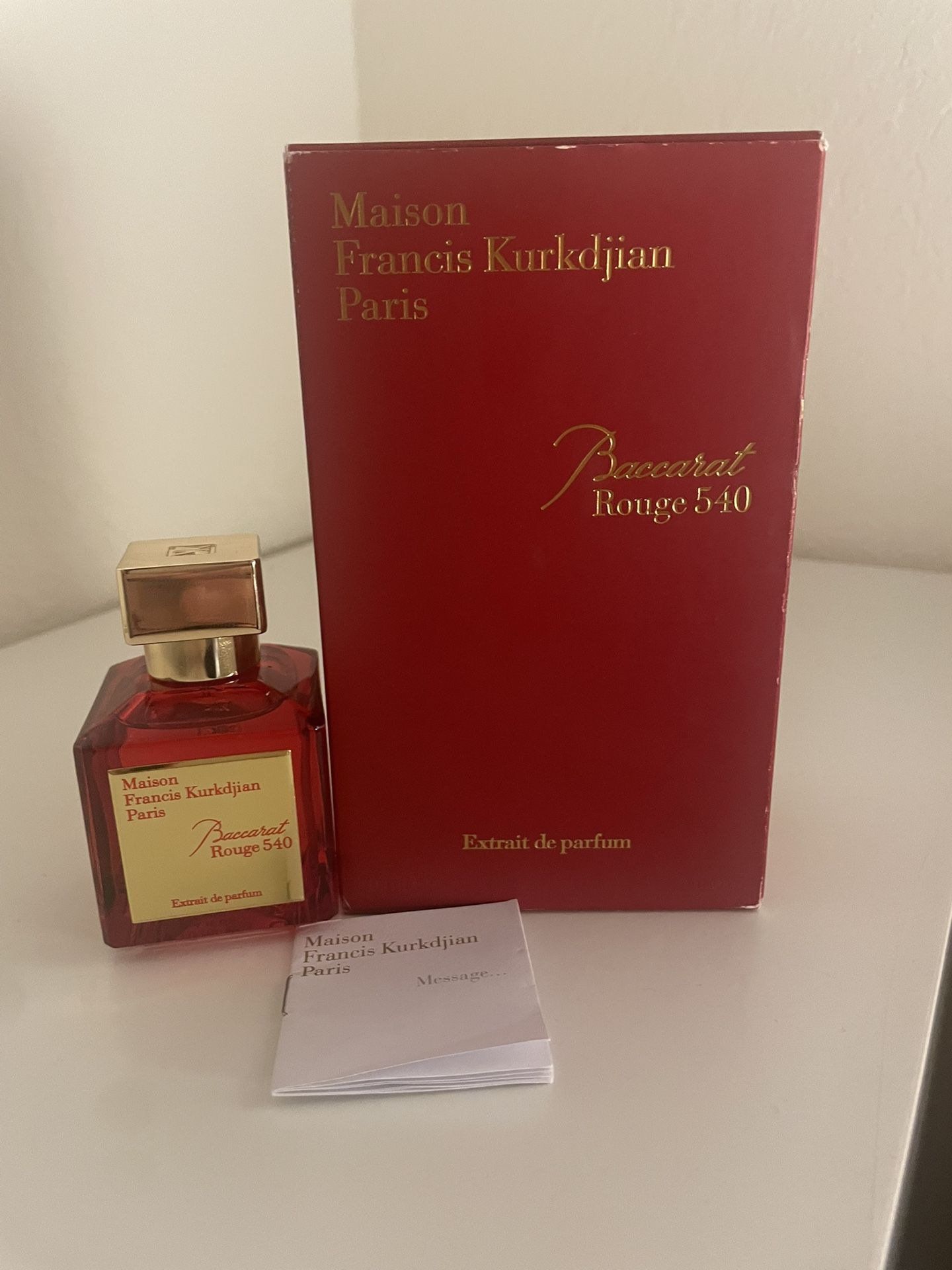Baccarat Rouge 540