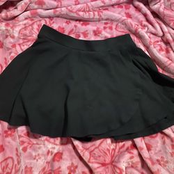 Black Skirt With Shorts Under 