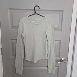 Free People Knit Long Sleeves Top