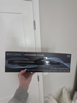 Bio Ionic Curling Iron In Box New