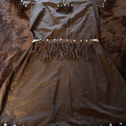 Girls Pocahontas Homemade Costume