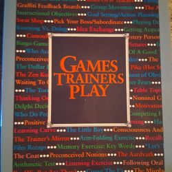 Games Trainers Play -PAPPER BACK 