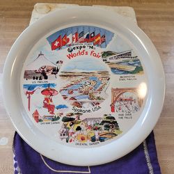 Vintage EXPO ‘74 WORLD’S FAIR SERVING TRAY