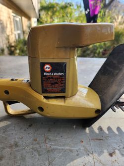Hedge Clipper Black And Decker