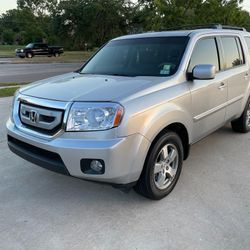 2009 Honda Pilot Exl, 3rd Row Leather Seats 