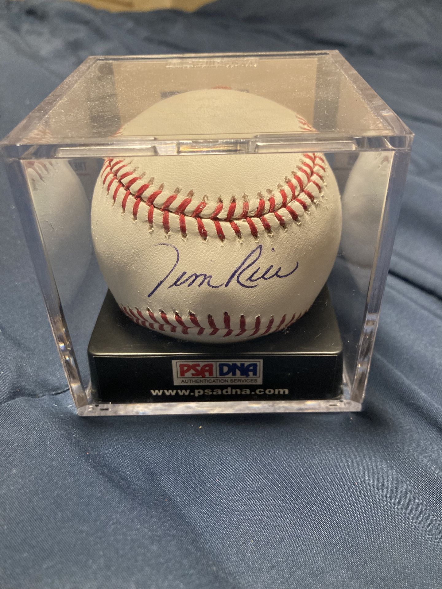 Jim Rice Signed Baseball PSA Authentic