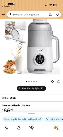 Nutmilk Marker Soup Maker Se-10