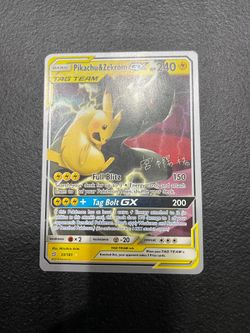 Pokémon Pikachu Zekrom GX Team Up TCG Card 33/181 2019 World Championships