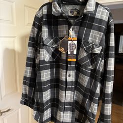 Freedom Foundry Super Plush Shirt Jacket with Tags