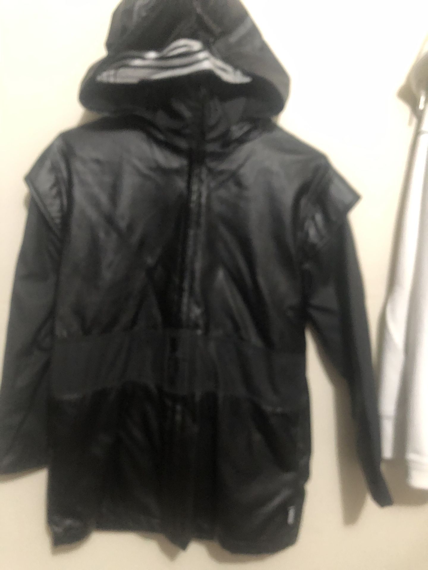 Star Wars Kylo Ren Rain Jacket for Boys The Force Awakens Black Raincoat Boy