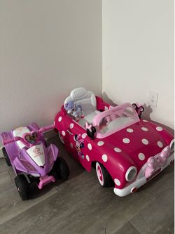 Minnie Mouse/Disney Princess ride on car