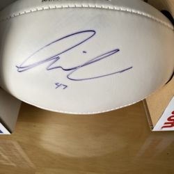 Miami Dolphine’s Football  Signature By # 47 , Brand new . 