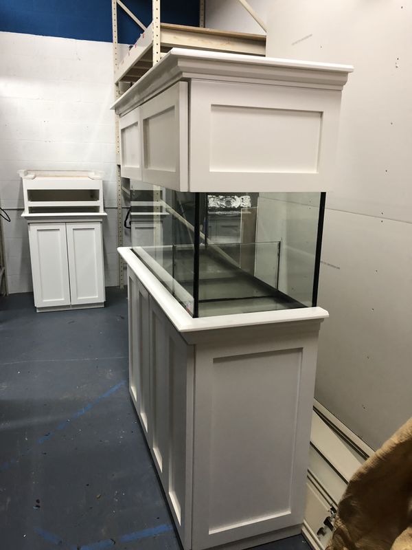 Brand new custom made aquarium cabinet and hutch cover ...