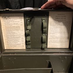 Old War Barber Kit Box