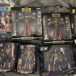 Cody Rhodes figures WWE AEW