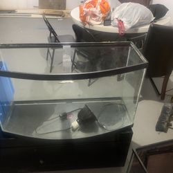 36 Gallon Fish Tank With Reptile Supplies 