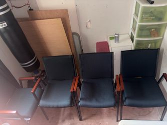 4 office chairs