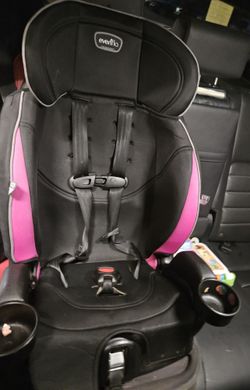 Evenflo Car Seat Pink And Black